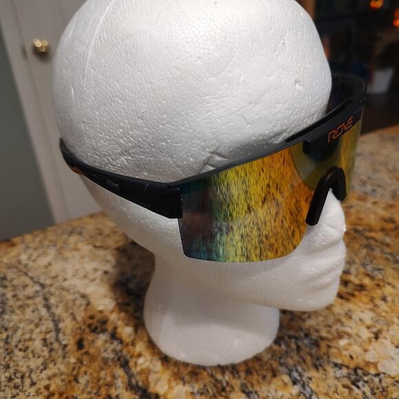 ROVE Performance Sports Sunglasses UV400 Mirrored Lens Cycling Running Unisex Ad - Picture 3 of 14